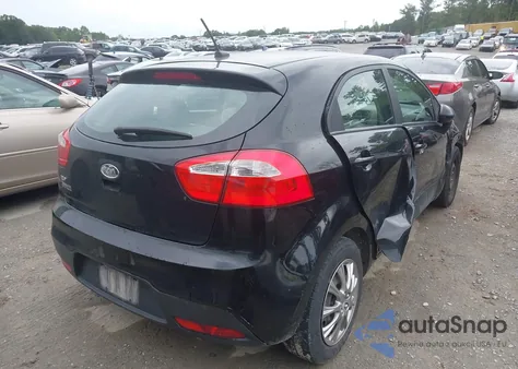 2012 Kia Rio5 Lx from USA, damaged, VIN KNADM5A31C6013141